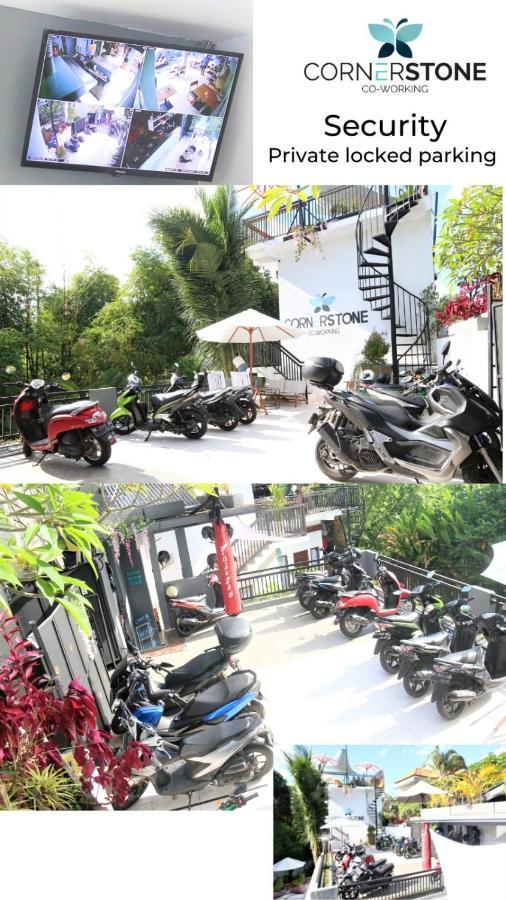 Cornerstone Bali Coworking Hostel Canggu Buitenkant foto