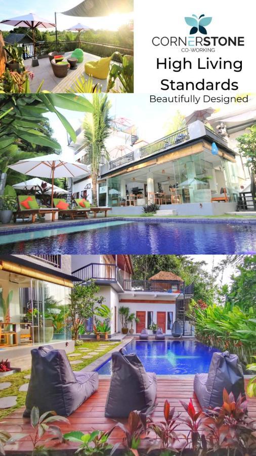 Cornerstone Bali Coworking Hostel Canggu Buitenkant foto